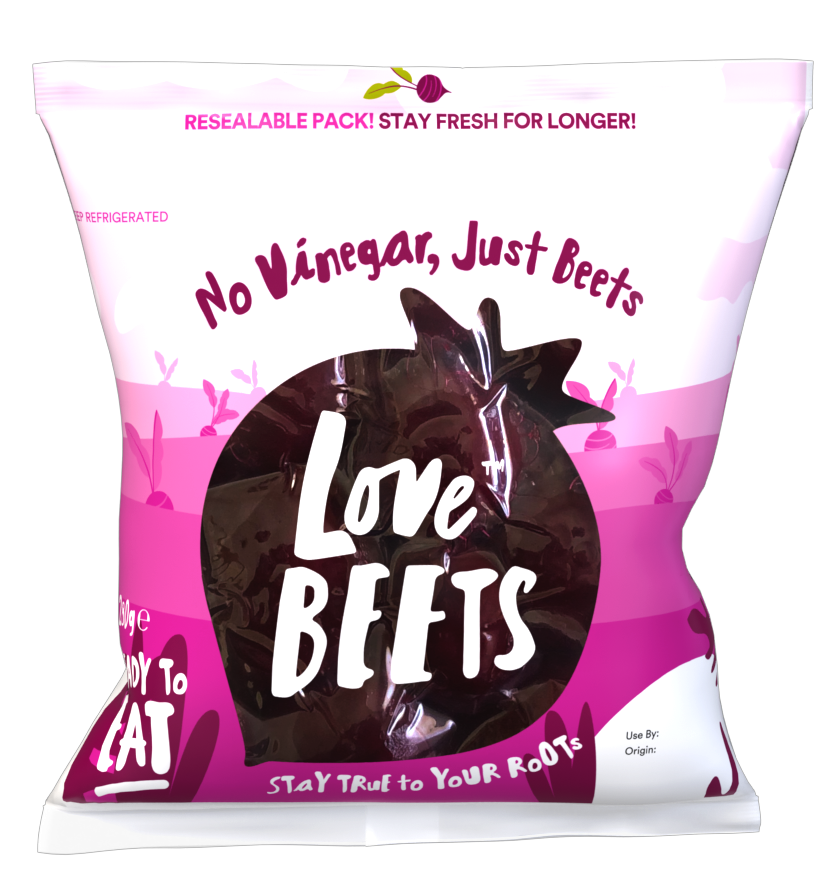 New Love Beets Pouch UK